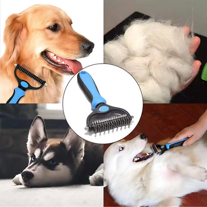 Double-Sided Hair Remover Comb for Dogs & Cats